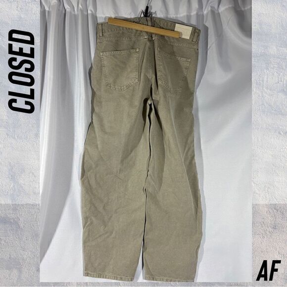 CLOSED BAKER JEANS RELAXED FIT HIGH RISE IN MARBLE GREY NWT SIZE 34” - Picture 3 of 5